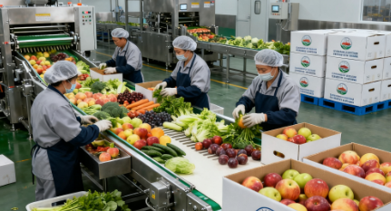 农产品出口企业网站案例