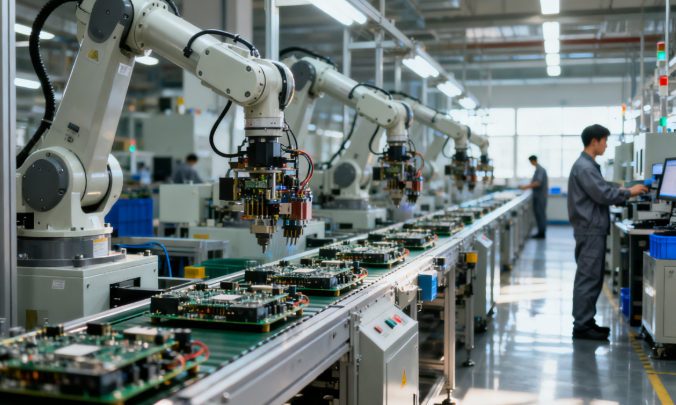 电子产品企业网站案例